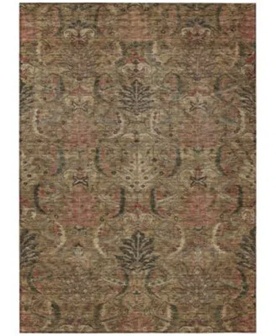 Addison Chantille Machine Washable Acn1082 Area Rug Collection In Brown