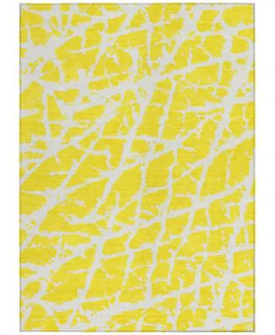 Addison Chantille Machine Washable Acn501 Area Rug Collection In Gold