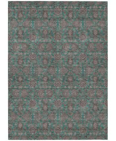Addison Chantille Machine Washable Acn702 Area Rug Collection In Green