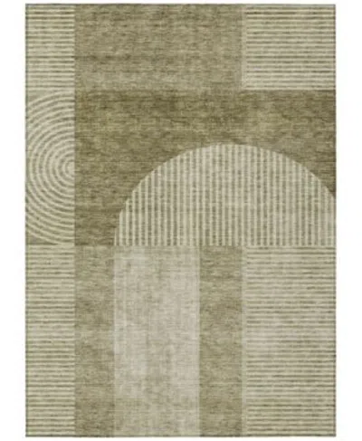 Addison Chantille Machine Washable Acn711 Area Rug Collection In Green