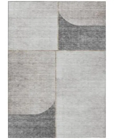Addison Chantille Machine Washable Acn717 Area Rug Collection In Gray
