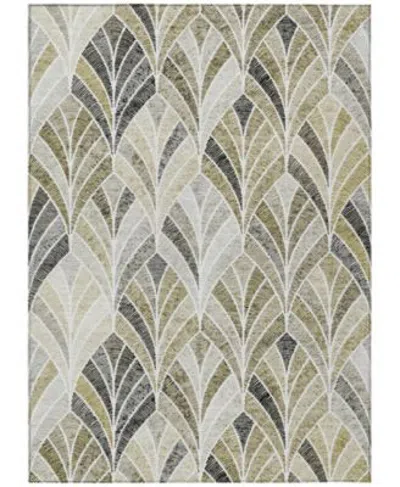Addison Chantille Machine Washable Acn851 Area Rug Collection In Gray