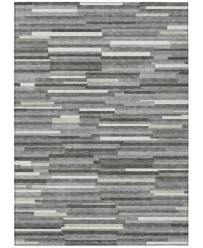 Addison Chantille Machine Washable Acn894 Area Rug Collection In Gray