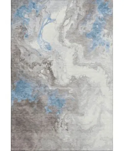 Addison Mayfield Machine Washable Amf1841 Area Rug Collection In Gray