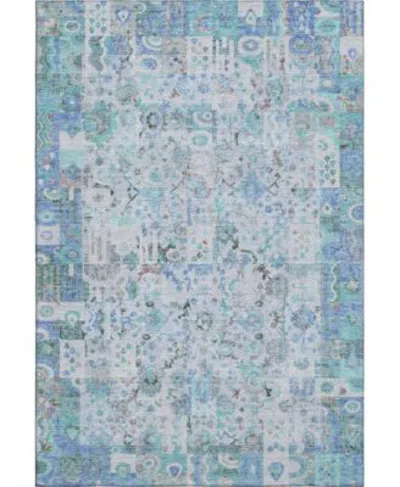 Addison Mayfield Machine Washable Amf2099 Area Rug Collection In Blue