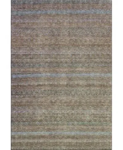 Addison Mayfield Machine Washable Amf2106 Area Rug Collection In Brown