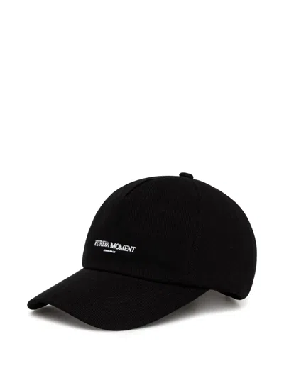 Ader Error Logo-detail Baseball Cap In Black