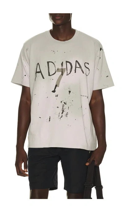 Adidas By Song For The Mute Adi007 Tee In Grey Two