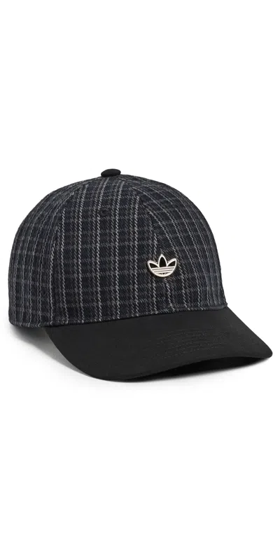 Adidas Golf Patterned Logo Cap Carbon