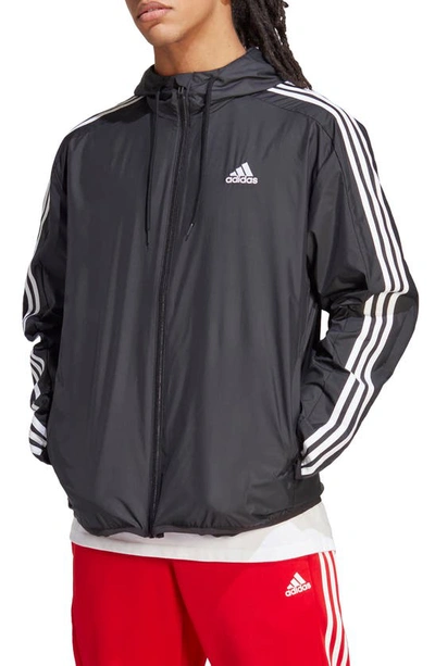 Adidas Originals 3-stripes Training Jacket In Black
