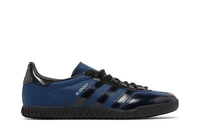 Pre-owned Adidas Originals Adidas Blondey Mccoy X Gazelle Indoor 'mineral Blue Black' Gy4425 Men's Shoes In Mineral Blue/core Black/silver Metallic
