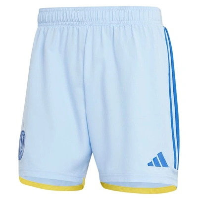 Adidas Originals Adidas Blue Atlanta United Fc 2024 Away Aeroready Authentic Shorts
