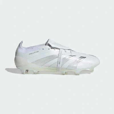 Pre-owned Adidas Originals Adidas Predator 24+ Elite Fg “triple White” Colorway Size 10.5 Authentic Ie1811