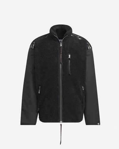 Adidas Originals Adidas X Song For The Mute Fleece Jacket In Black