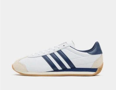 Pre-owned Adidas Originals Archive Country Og Trainers In White In White/blue