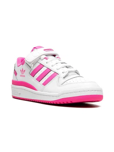 Adidas Originals Kids' Forum Low Low-top Sneakers In White