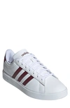 Adidas Originals Grand Court 2.0 Sneaker In Ftwr White/ Red/ Grey Two