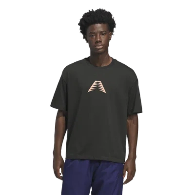 Adidas Originals Mens Adidas Anthony Edwards Photo T-shirt In Black