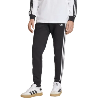 Adidas Originals Mens  Adicolor 3-stripes Sweat Pants In Black