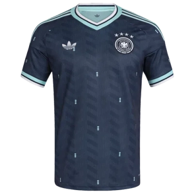 Adidas Originals Mens Germany Adidas Germany 26 Away Jersey In Navy/turquoise
