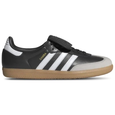 Adidas Originals Samba Long Tongue In Gold Metallic/white/black