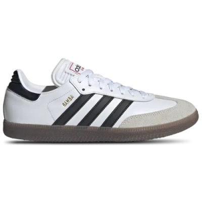 Adidas Originals Samba In White/black/vivid Red