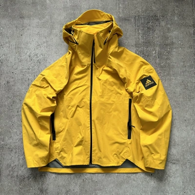 Pre-owned Adidas X Outdoor Life Adidas Originals Myshelter Rain Jacket Active Gold In Yellow