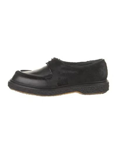 Pre-owned Adieu Leather Oxfords In Black