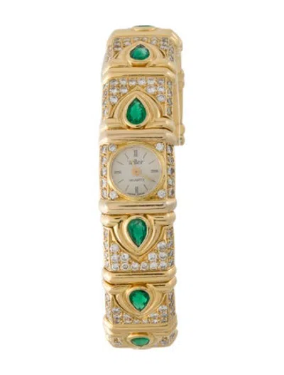 Pre-owned Adler Cuff Watch, 15mm In Multicolor