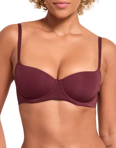 Adore Me Sissel Contour Balconette Bra In Brown