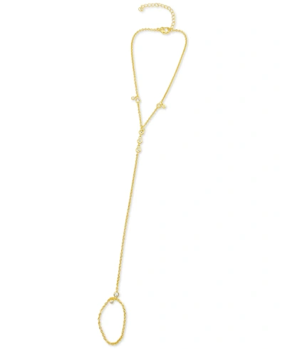 Adornia 14k Gold-plated Adjustable Hand Chain