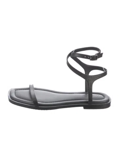 Pre-owned A.emery Leather Sandals In Black