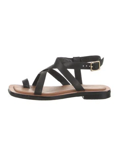 Pre-owned A.emery Leather Sandals In Black