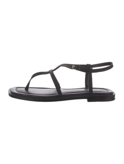 Pre-owned A.emery Leather Sandals In Black