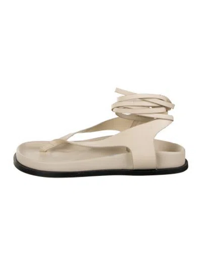 Pre-owned A.emery Leather Sandals In Neutrals