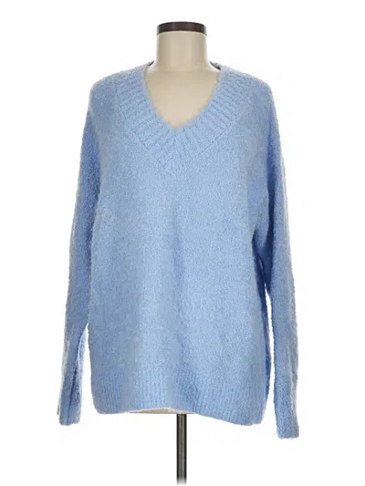 Pre-owned Aerie Pullover Sweater In Blue