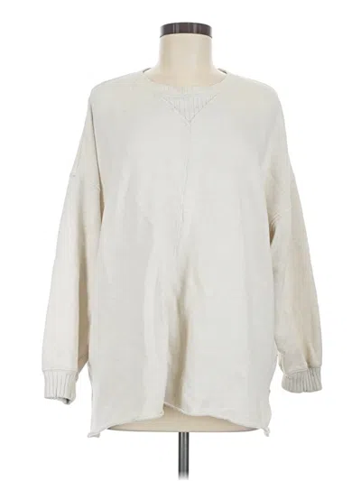Pre-owned Aerie Pullover Sweater In Ivory