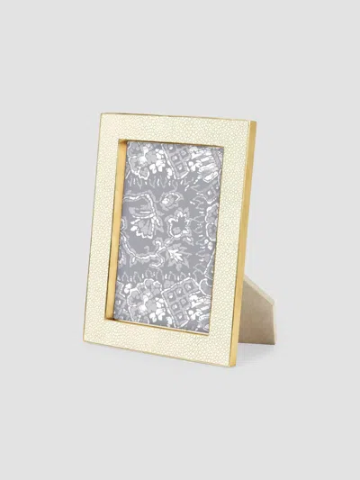 Aerin Shagreen Photo Frame In Natural