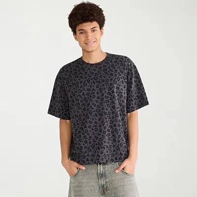 Aéropostale Mens Short Sleeve Regular Fit Graphic T-shirt In Black