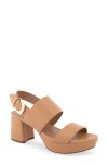 Aerosoles Camilia Platform Sandal In Natural