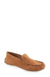 Aerosoles Coby Moc Toe Loafer In Tan Suede