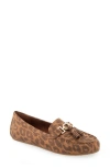 Aerosoles Deanna Tassel Loafer In Mini Leopard Faux Suede