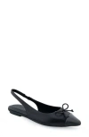 Aerosoles Donna Cap Toe Slingback In Black