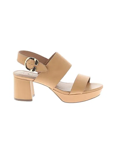 Pre-owned Aerosoles Sandals In Tan