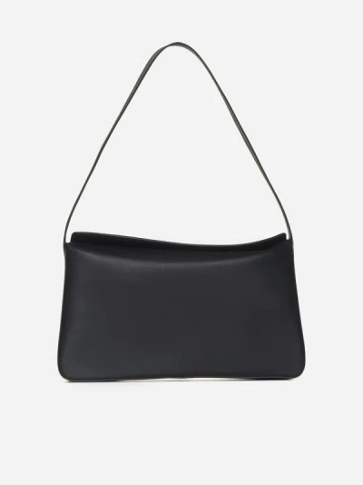 Aesther Ekme Soft Baguette Leather Bag In Black