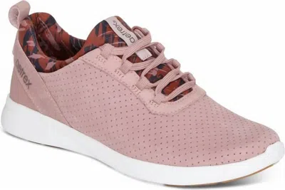Aetrex Women's Kora Arch Support Sneaker In Mauve In Pink