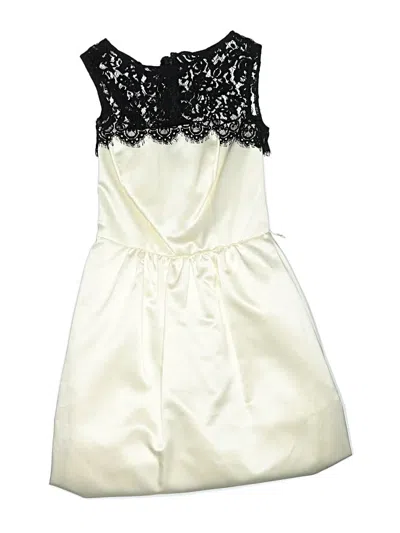 Pre-owned After Six Cocktail Dress In Ivory