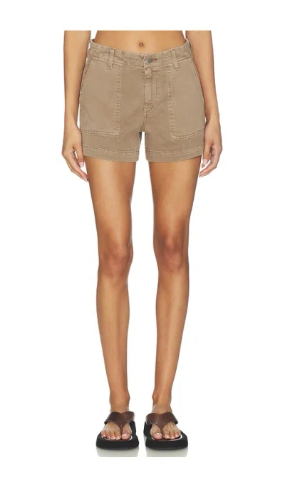Ag Analeigh Short In Sulfur Light Taupe