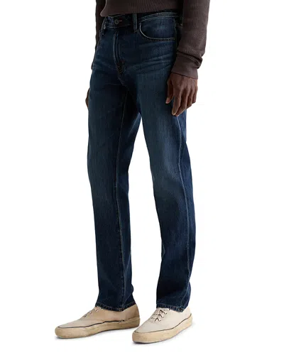 Ag Everett 32 Slim Straight Fit Jeans In Dexters In Blue