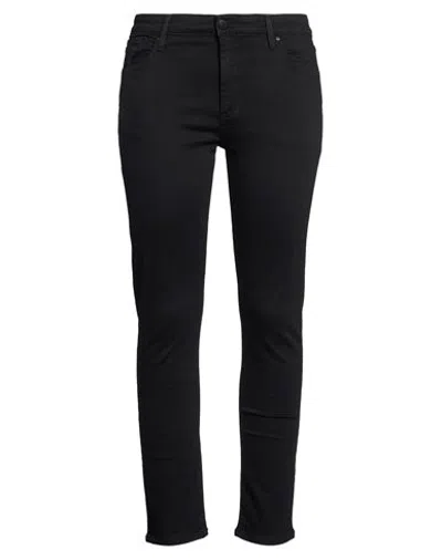 Ag Jeans Woman Jeans Black Size 31 Cotton, Modacrylic, Polyester, Elastane